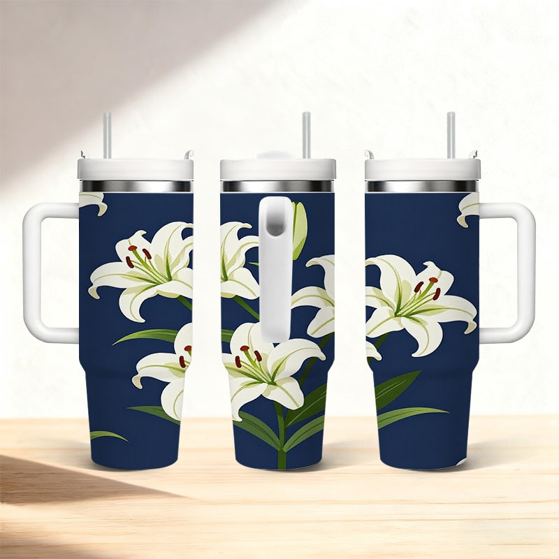 كوب سفر معزول بسعة 40 أونصة من - مراجعة Sublimation Mug White وسعره